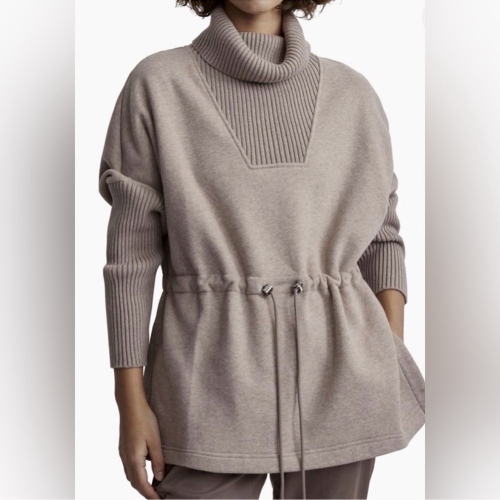Varley Cavello Longline Soft Brushed Sweater Size Small
